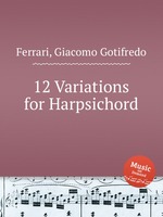 12 Variations for Harpsichord