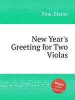 New Year`s Greeting for Two Violas
