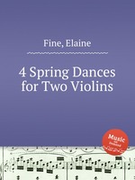 4 Spring Dances for Two Violins