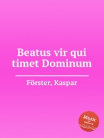 Beatus vir qui timet Dominum