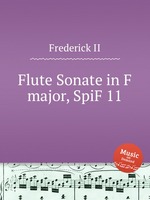 Flute Sonate in F major, SpiF 11
