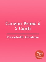 Canzon Prima  2 Canti