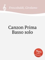 Canzon Prima Basso solo