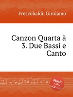 Canzon Quarta  3. Due Bassi e Canto