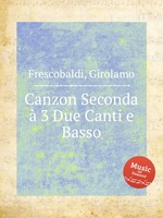 Canzon Seconda 3 Due Canti e Basso