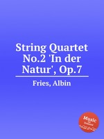 String Quartet No.2 `In der Natur`, Op.7