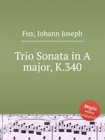 Trio Sonata in A major, K.340