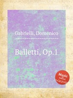 Balletti, Op.1