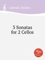 3 Sonatas for 2 Cellos