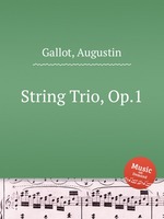 String Trio, Op.1