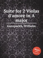 Suite for 2 Violas d`amore in A major