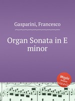 Organ Sonata in E minor