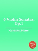 6 Violin Sonatas, Op.1