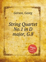 String Quartet No.1 in D major, G.8