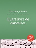 Quart livre de danceries