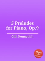 5 Preludes for Piano, Op.9