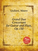 Grand Duo Concertant for Guitar and Flute, Op.130