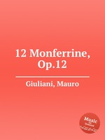 12 Monferrine, Op.12