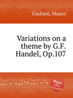 Variations on a theme by G.F.Handel, Op.107