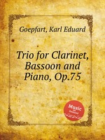 Trio for Clarinet, Bassoon and Piano, Op.75