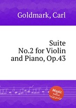 Suite No.2 for Violin and Piano, Op.43