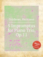5 Impromptus for Piano Trio, Op.11