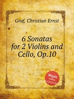 6 Sonatas for 2 Violins and Cello, Op.10