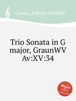 Trio Sonata in G major, GraunWV Av:XV:34