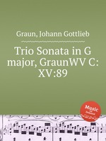 Trio Sonata in G major, GraunWV C:XV:89