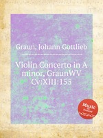 Violin Concerto in A minor, GraunWV Cv:XIII:155