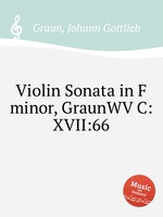 Violin Sonata in F minor, GraunWV C:XVII:66