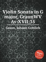 Violin Sonata in G major, GraunWV Av:XVII:35