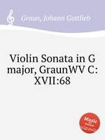 Violin Sonata in G major, GraunWV C:XVII:68