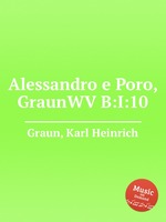 Alessandro e Poro, GraunWV B:I:10