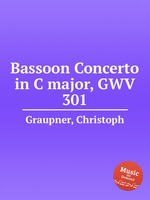 Bassoon Concerto in C major, GWV 301