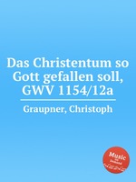 Das Christentum so Gott gefallen soll, GWV 1154/12a
