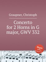 Concerto for 2 Horns in G major, GWV 332
