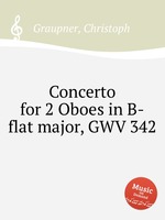 Concerto for 2 Oboes in B-flat major, GWV 342