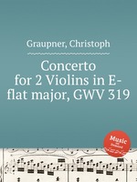 Concerto for 2 Violins in E-flat major, GWV 319