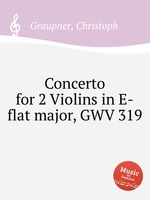 Concerto for 2 Violins in E-flat major, GWV 319