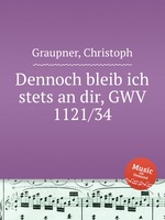 Dennoch bleib ich stets an dir, GWV 1121/34