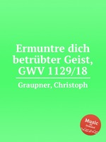 Ermuntre dich betrbter Geist, GWV 1129/18