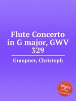 Flute Concerto in G major, GWV 329