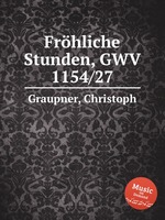 Frhliche Stunden, GWV 1154/27