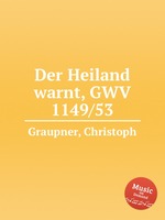 Der Heiland warnt, GWV 1149/53
