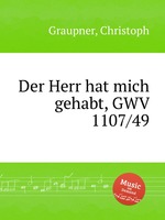 Der Herr hat mich gehabt, GWV 1107/49