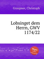 Lobsinget dem Herrn, GWV 1174/22