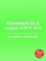 Ouverture in A major, GWV 474
