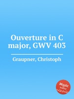 Ouverture in C major, GWV 403