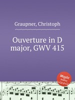 Ouverture in D major, GWV 415